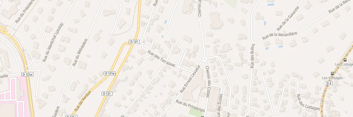 Plan du 1B Rue des Terrasses à Mont-Saint-Aignan