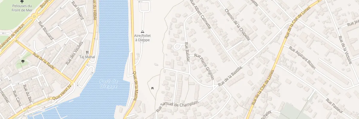 Plan du 24 Rue Balidar à Dieppe