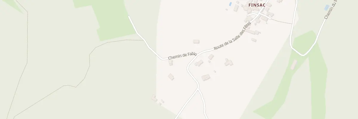 Plan du 73 Che de Fabio à Castels et Bézenac