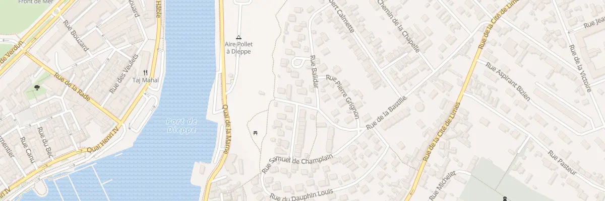 Plan du 26 Rue Balidar à Dieppe