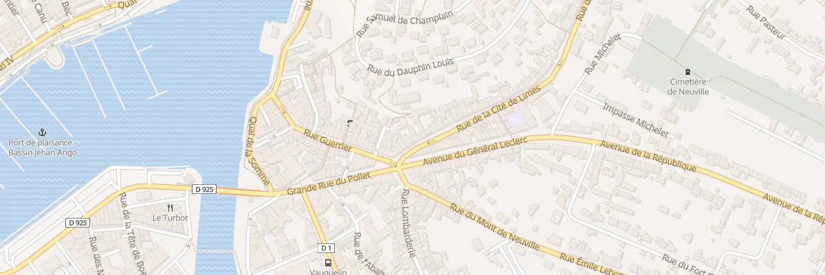 Plan du 7 Rue de la Cite de Limes à Dieppe