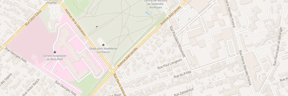 Plan du 53 Av Jean Jaurès à Sotteville-lès-Rouen