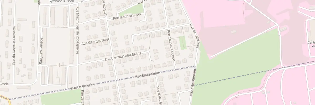 Plan du 6 Rue Camille Saint Saens à Sotteville-lès-Rouen
