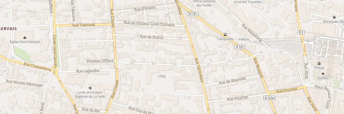 Plan du 8 Rue d’Herbouville à Rouen