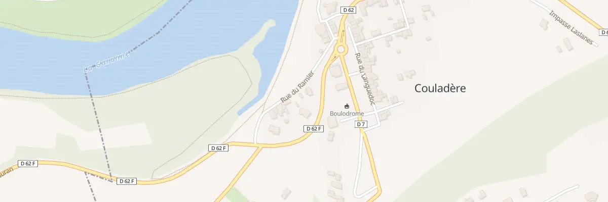 Plan du 9 Rue du Ramier à Couladère