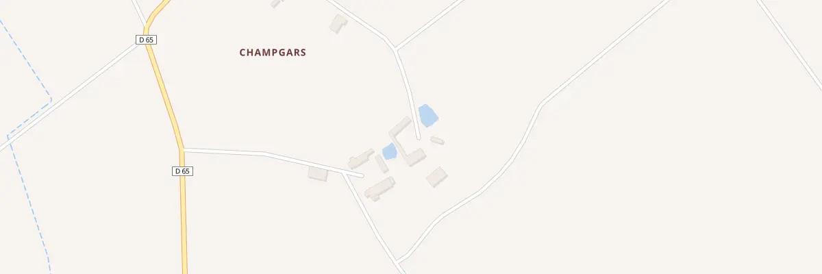 Plan du 30 Champgars à Crucheray