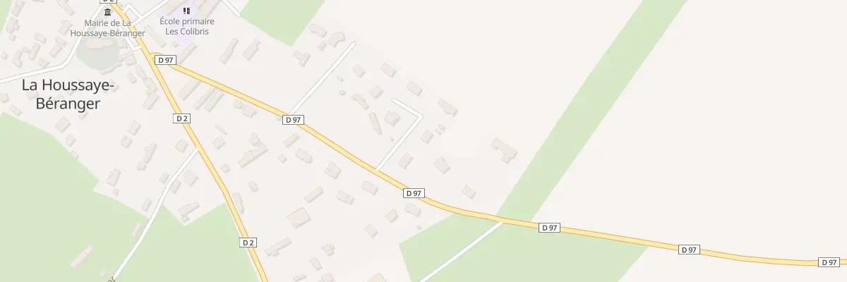 Plan du 64 Rte de la Joserie à La Houssaye-Béranger
