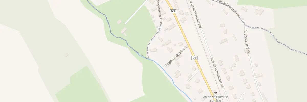 Plan du 4 Imp du Moulin à Crosville-sur-Scie