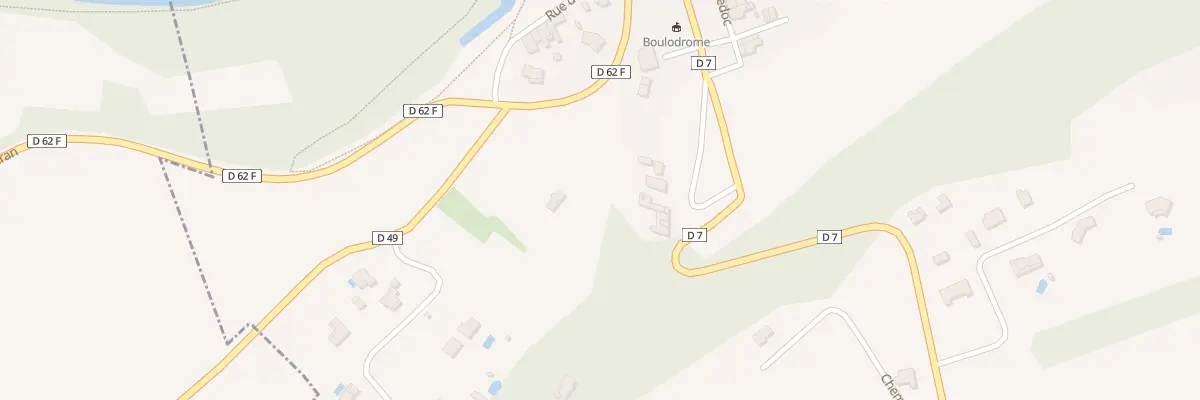 Plan du 7 Rue de la Cote à Couladère