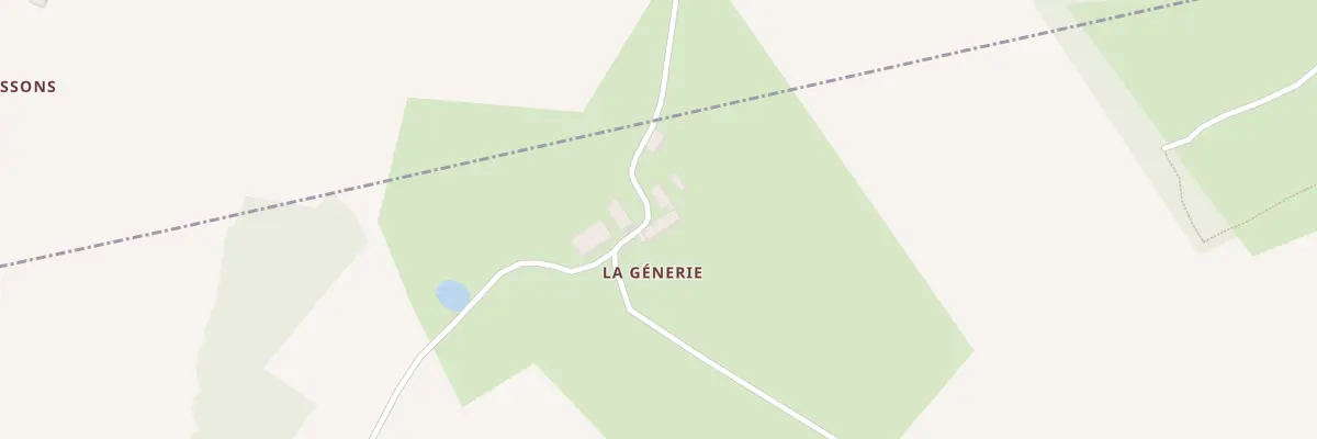 Plan du 5083 La Generie à Cléré-du-Bois