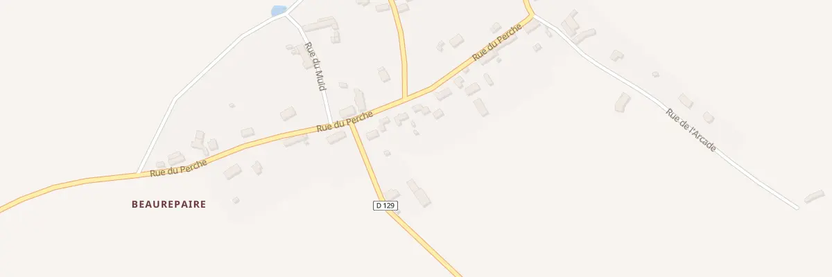 Plan du 16 Rue du Perche à Champrond-en-Gâtine