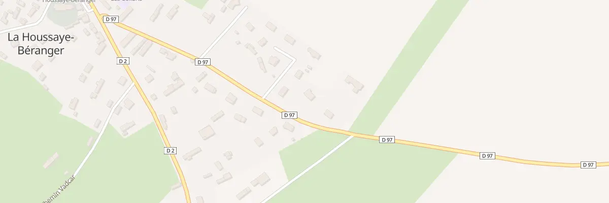 Plan du 318 Rte de la Joserie à La Houssaye-Béranger
