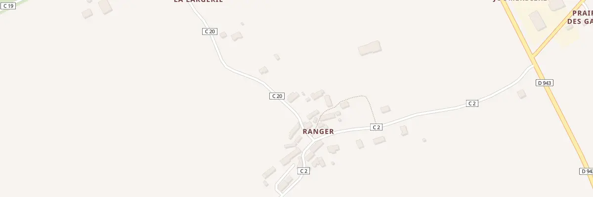 Plan du 3 Ranger à Bridoré