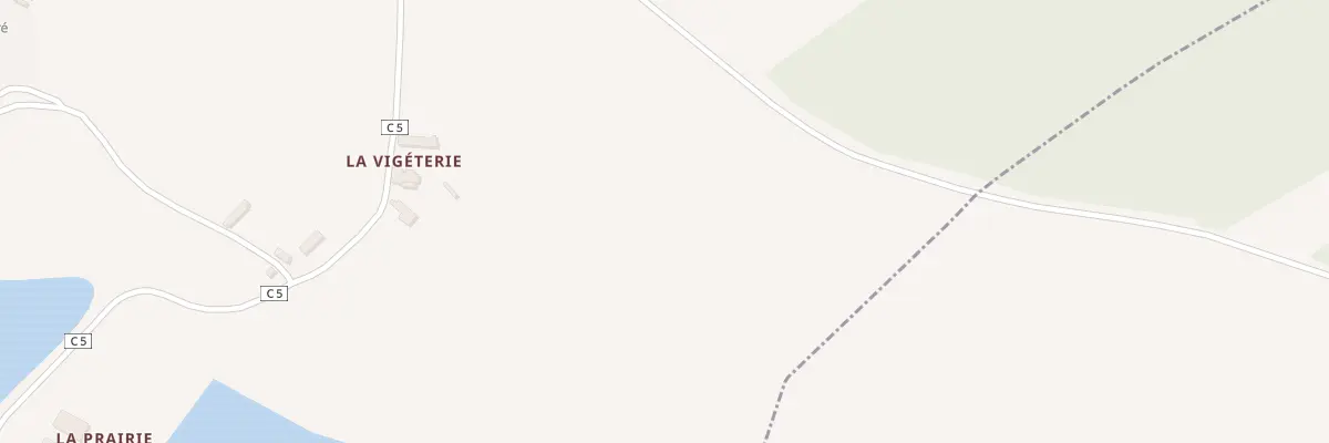 Plan du 98 La Vigeterie à Bridoré