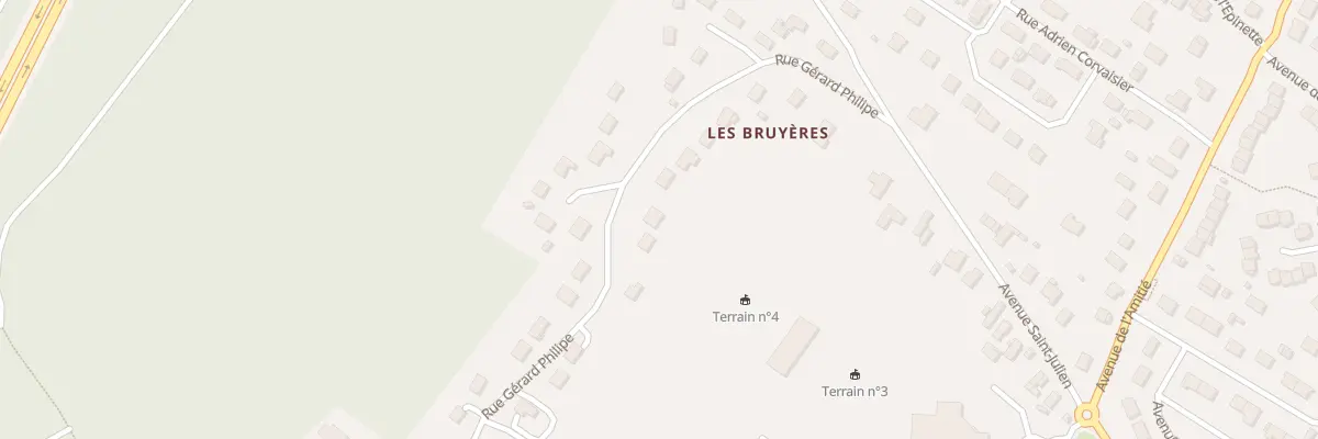 Plan du 16 Rue Gerard Philipe à Oissel-sur-Seine