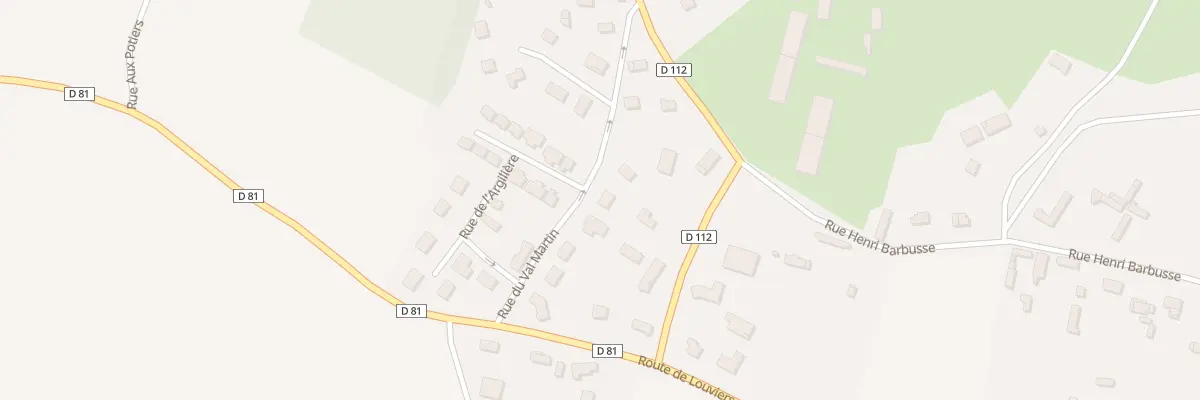 Plan du 147 Rue du Val Martin à Terres de Bord
