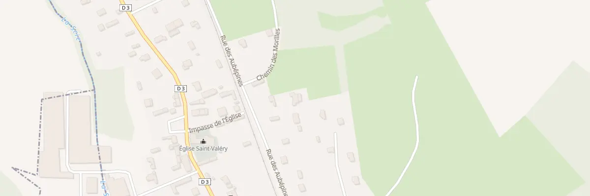 Plan du 11 Rue des Aubepines à Anneville-sur-Scie