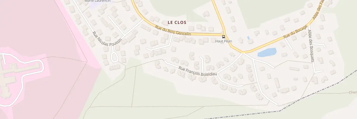 Plan du 26 Rue François Boieldieu à Saint-Sébastien-de-Morsent