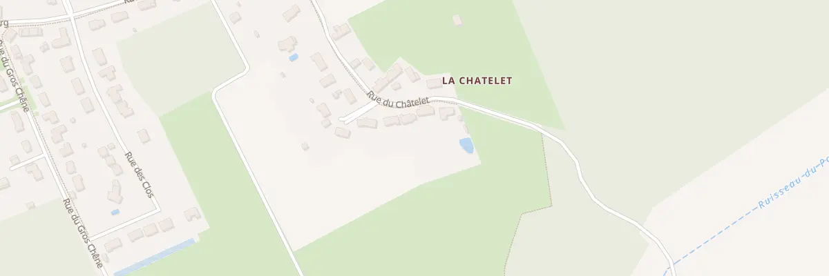 Plan du 18 Rue du Chatelet à Sainte-Anne