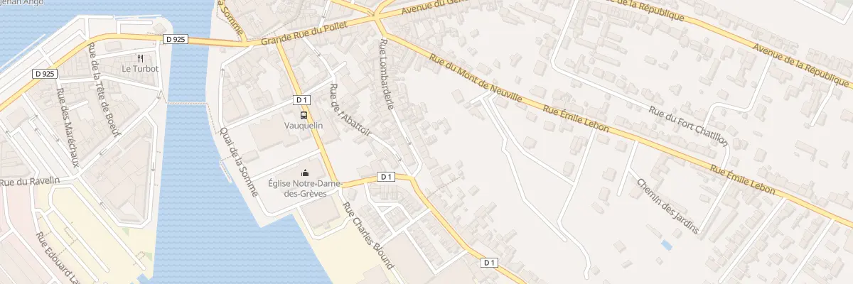 Plan du 39 Rue de la Lombarderie à Dieppe