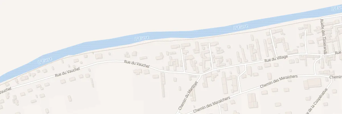 Plan du 45 Rle de la Vicomte à Criquebeuf-sur-Seine