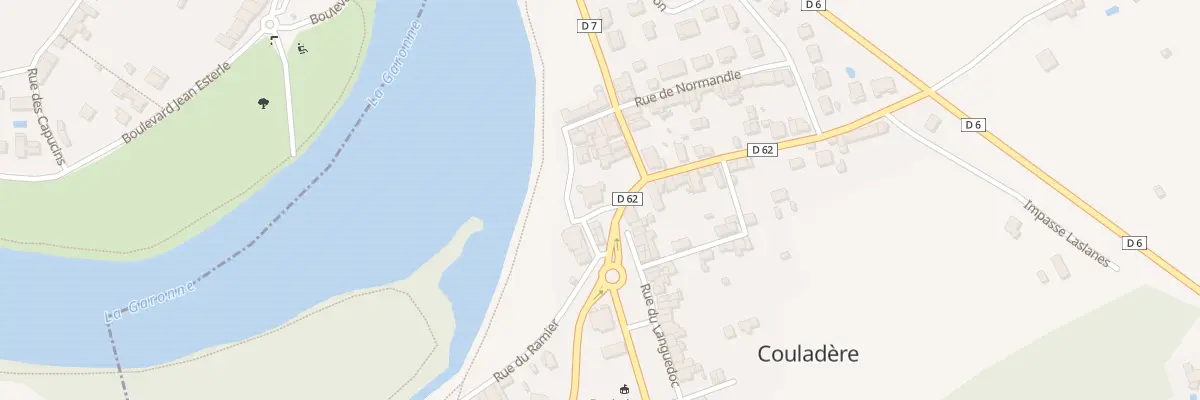 Plan du 2 Pl de l’Eglise à Couladère
