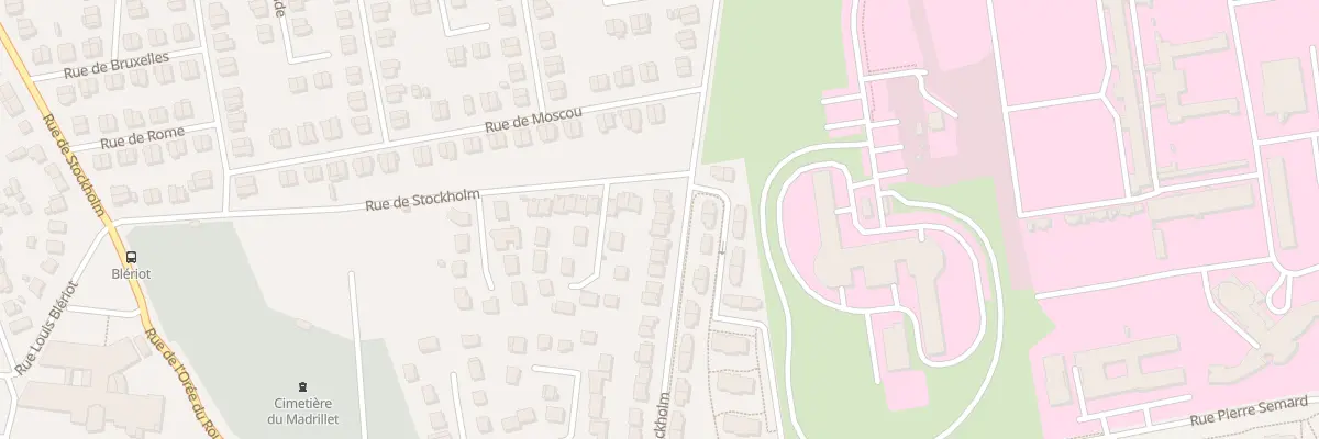 Plan du 54 Rue de Stockholm à Saint-Étienne-du-Rouvray