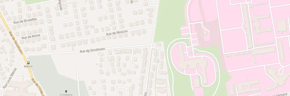 Plan du 50 Rue de Stockholm à Saint-Étienne-du-Rouvray