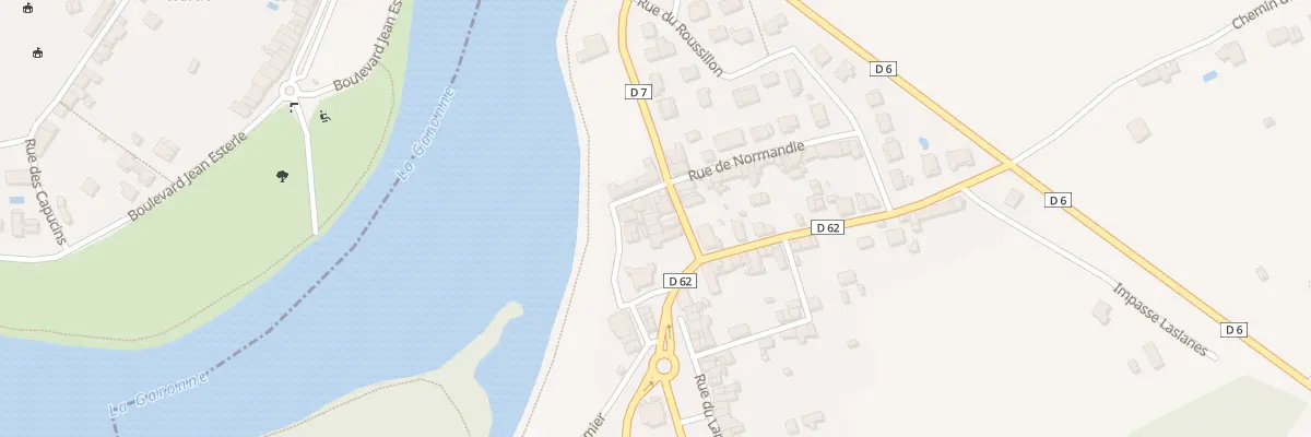 Plan du 10 Rue du Béarn à Couladère