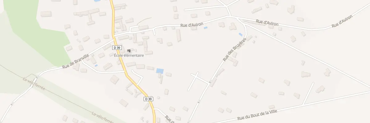 Plan du 4 Clos des Bruyères à Gauville-la-Campagne