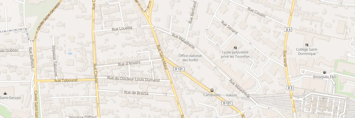 Plan du 60 Rue Bouquet à Rouen