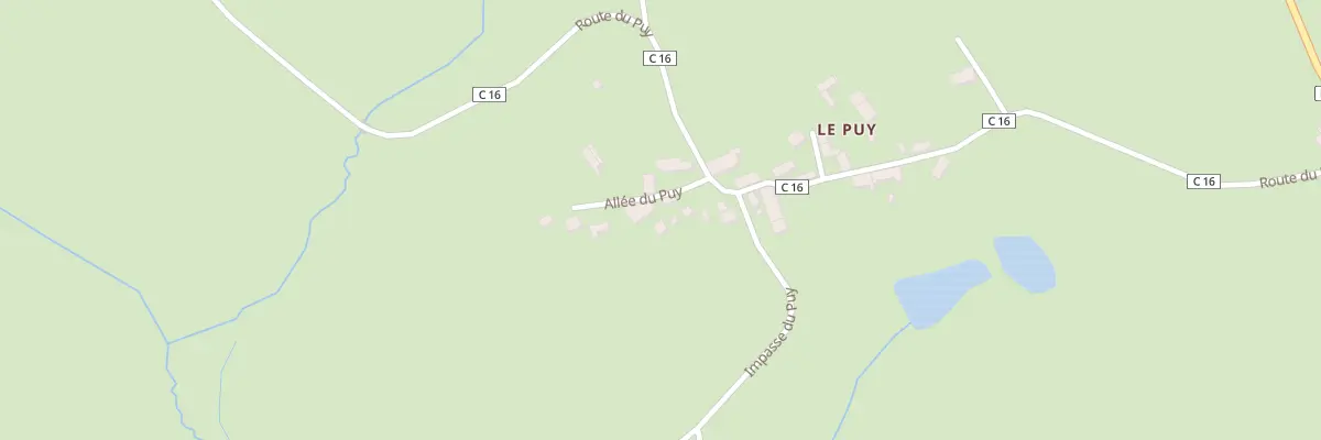 Plan du 3 All du Puy à Ladignac-le-Long