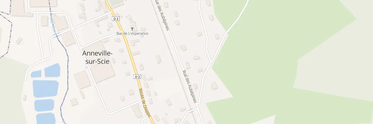 Plan du 2 Rue des Aubepines à Anneville-sur-Scie