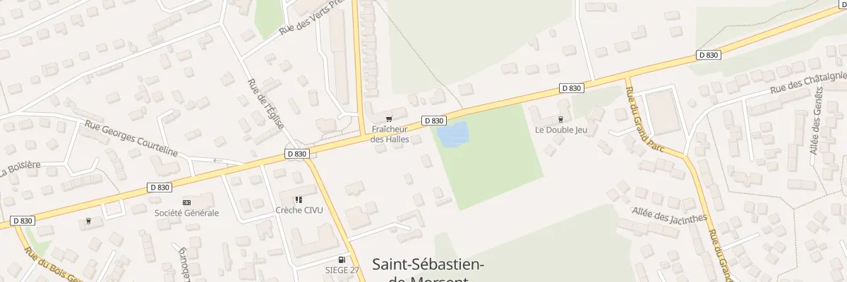 Plan du 3 Rue General de Gaulle à Saint-Sébastien-de-Morsent