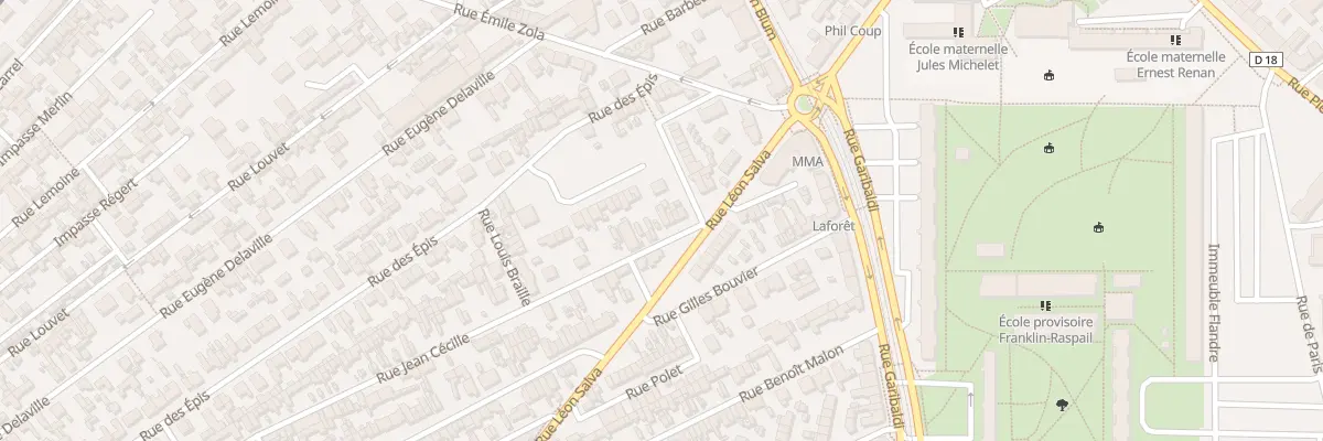 Plan du 8 Rue Jean Cecille à Sotteville-lès-Rouen