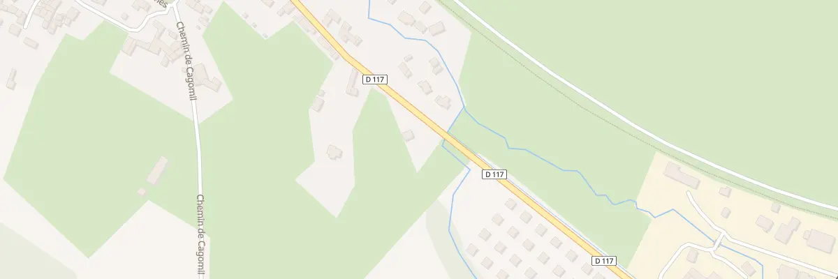 Plan du 26 Rte Départementale 117 à Caumont