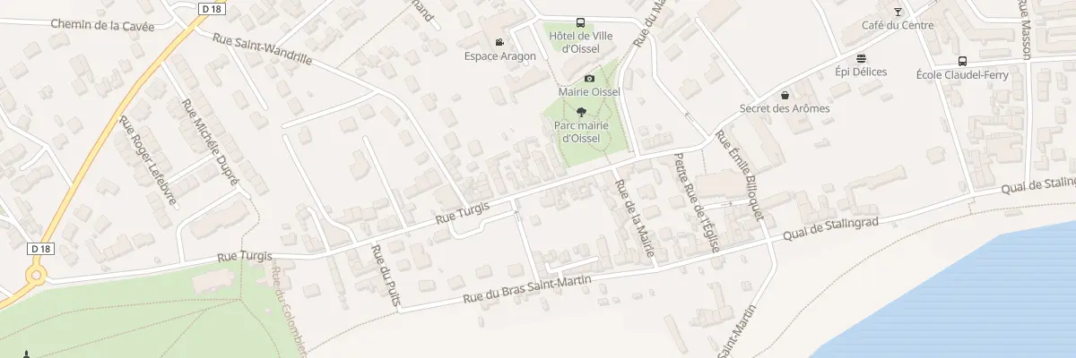 Plan du 73 Rue Turgis à Oissel-sur-Seine
