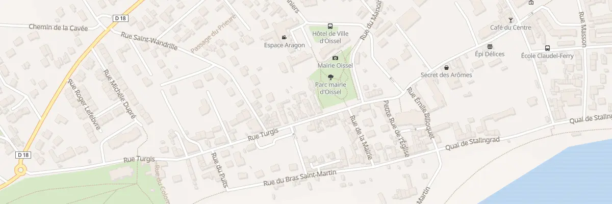 Plan du 77 Rue Turgis à Oissel-sur-Seine