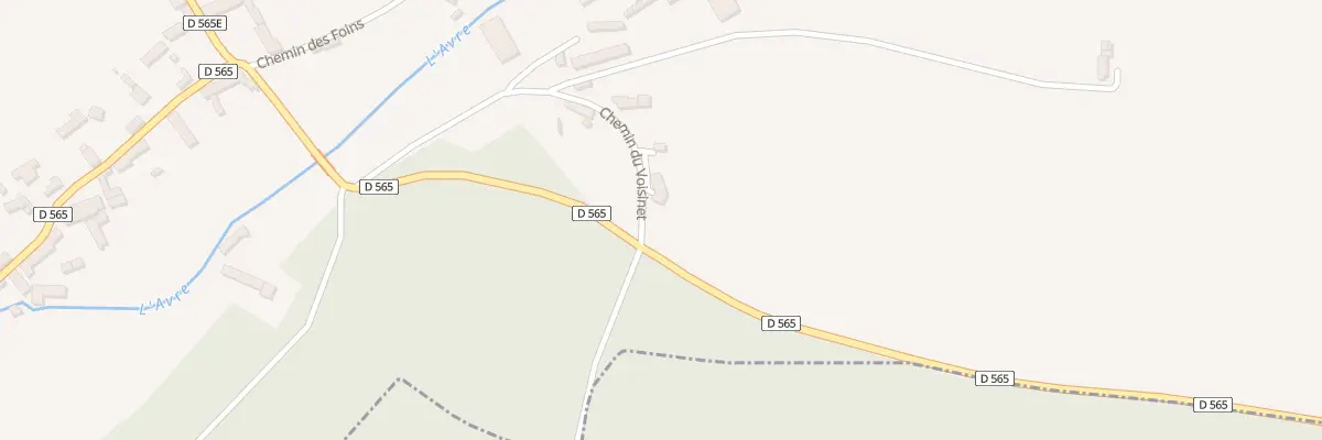 Plan du 9001 Che du Voisinet à Breux-sur-Avre