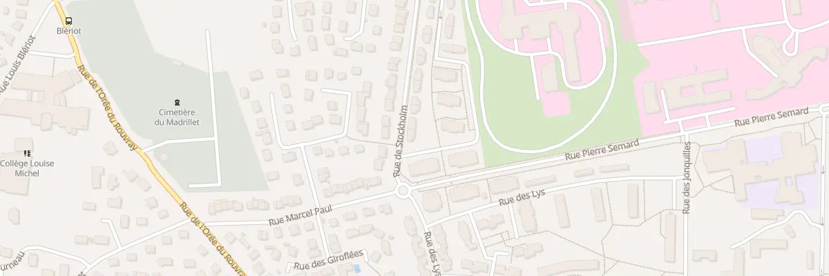 Plan du 75 Rue de Stockholm à Saint-Étienne-du-Rouvray