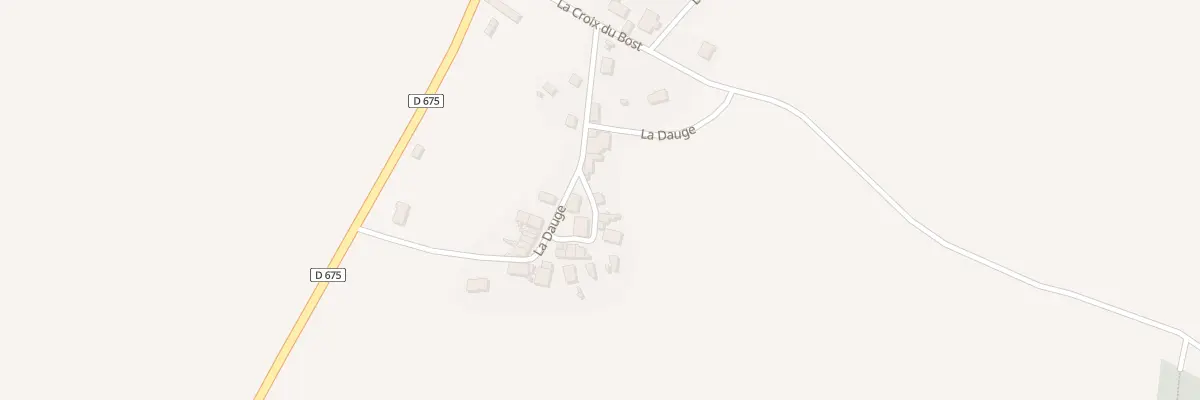 Plan du 5058 La Dauge à La Bazeuge