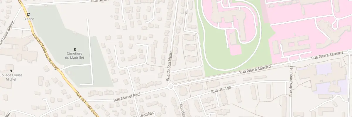 Plan du 73 Rue de Stockholm à Saint-Étienne-du-Rouvray