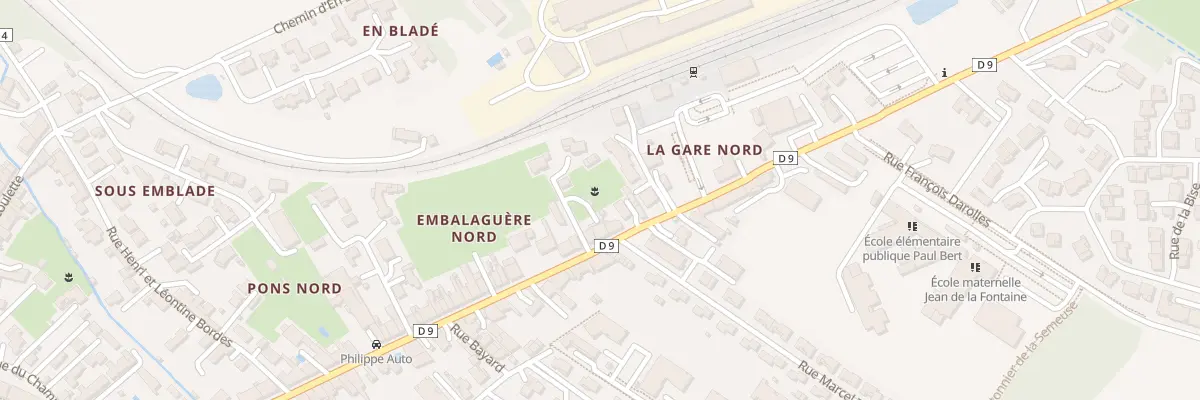 Plan du 11 Av de Verdun à L’Isle-Jourdain