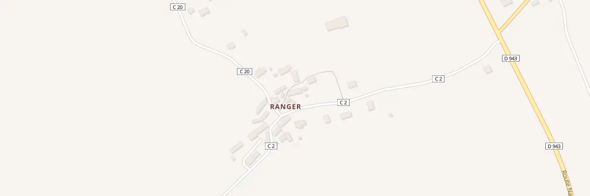 Plan du 9 Ranger à Bridoré