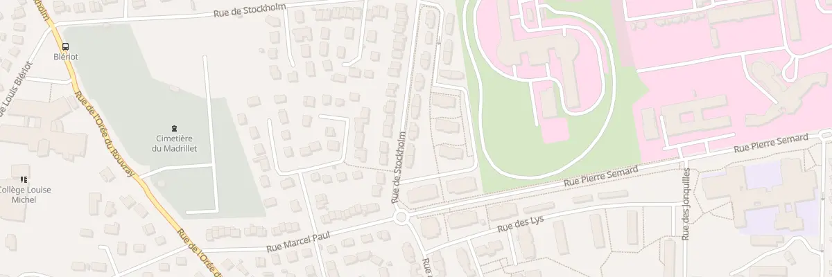 Plan du 71 Rue de Stockholm à Saint-Étienne-du-Rouvray