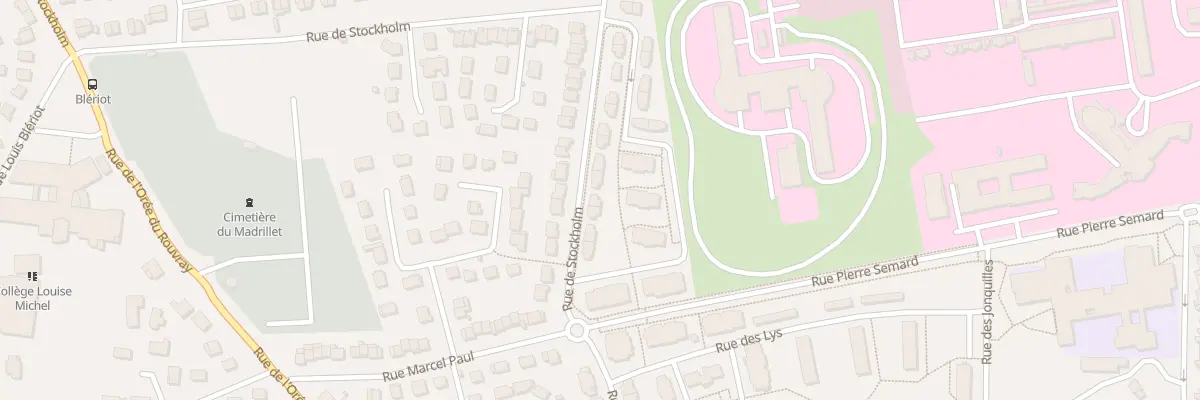 Plan du 69 Rue de Stockholm à Saint-Étienne-du-Rouvray