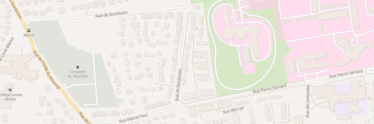 Plan du 67 Rue de Stockholm à Saint-Étienne-du-Rouvray