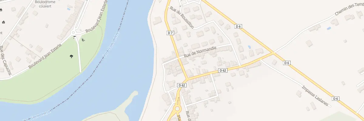 Plan du 1 Rue de Normandie à Couladère