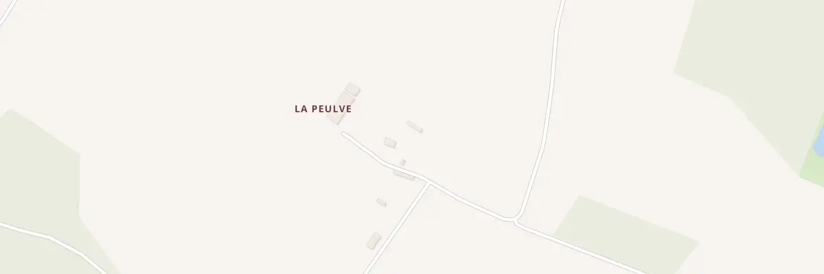 Plan du 2 La Peulve à Happonvilliers