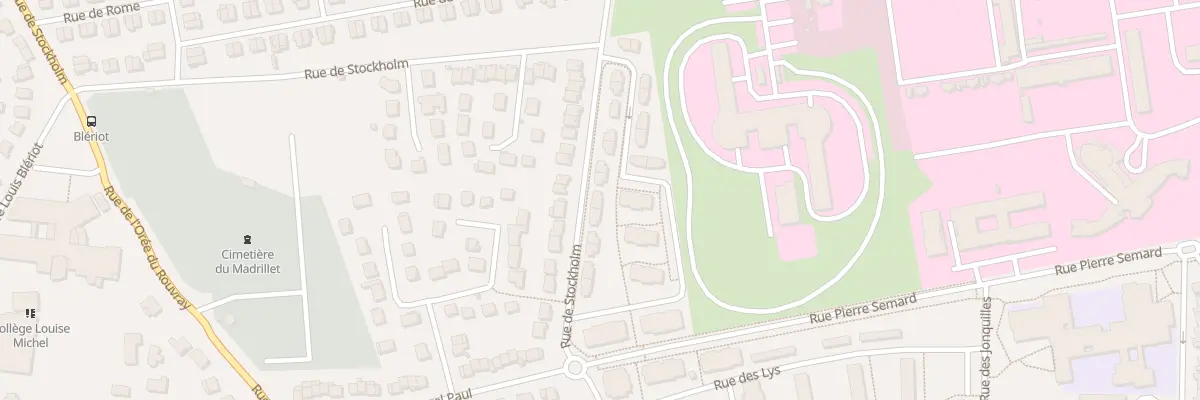 Plan du 65 Rue de Stockholm à Saint-Étienne-du-Rouvray